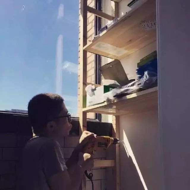 3个月爆改45㎡二手房，竟装下了浴缸、衣帽间和一整面墙的鞋柜！-193