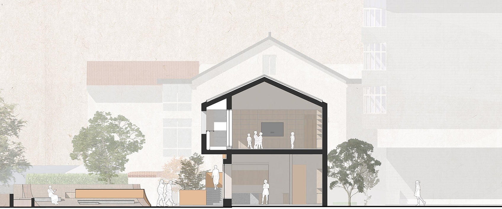 亭桥驿·藏起来的院子与没有立面的房子丨中国浙江丨森上建筑-76