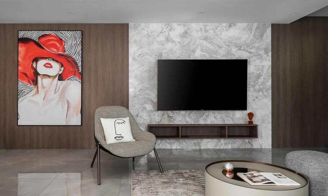 平层现代简约风设计丨中国重庆丨重庆初晨设计-13