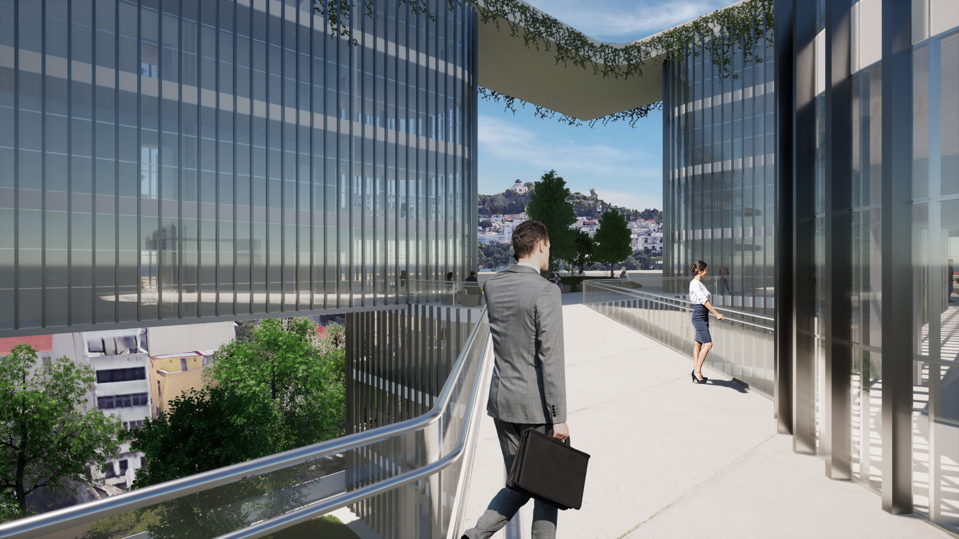 都市绿洲·零能耗办公空间设计-11