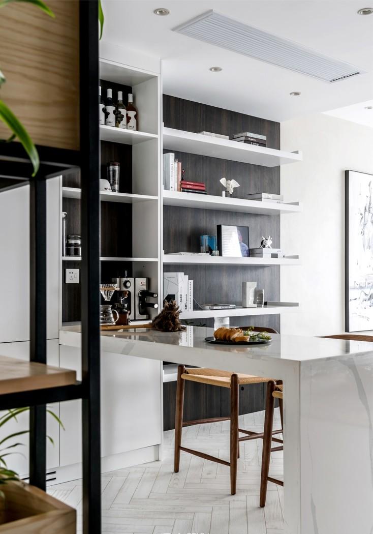 红房子开放式家居设计,自然元素打造复古质感-23