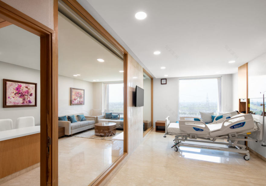 印度新德里 Ma· 超级专科医院 Vaishali 分院丨Creative Designer Architects-18