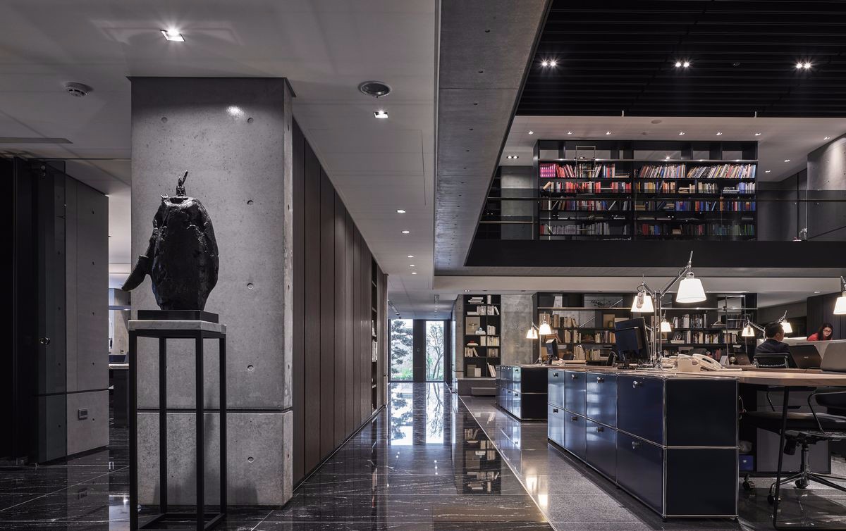 工业风格办公区  橙田建筑室研所-8