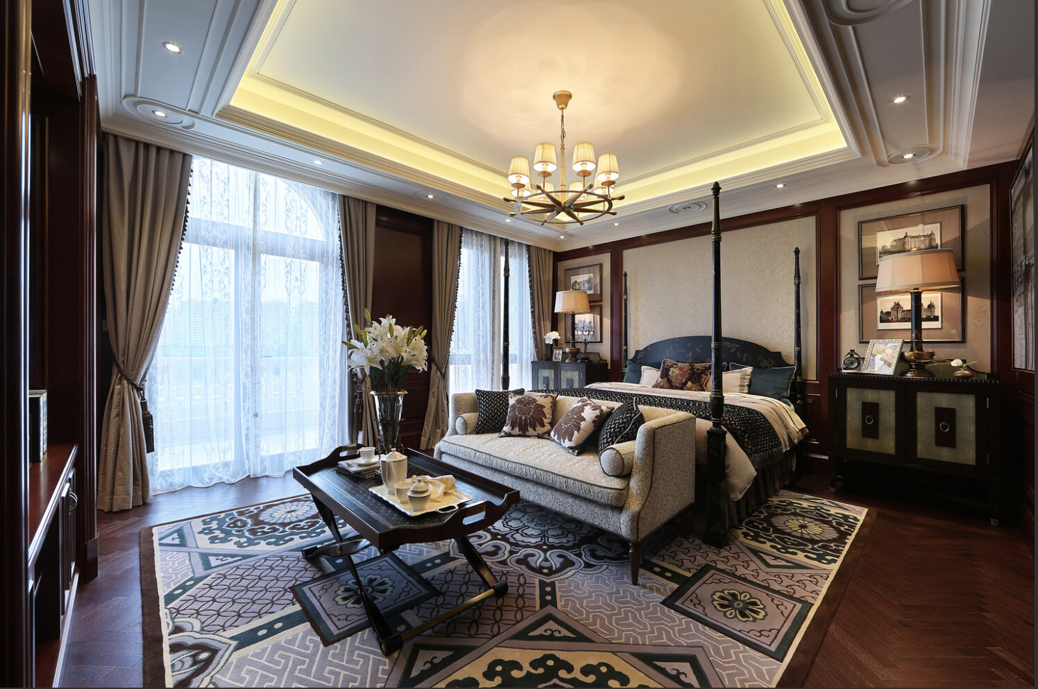 戴昆——绿城奉化玫瑰园法合样板房-17