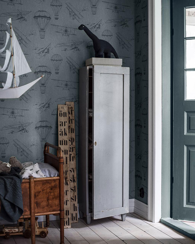 瑞典 Boras Tapeter 新系列儿童房间设计，神秘优雅，如同童话世界-19