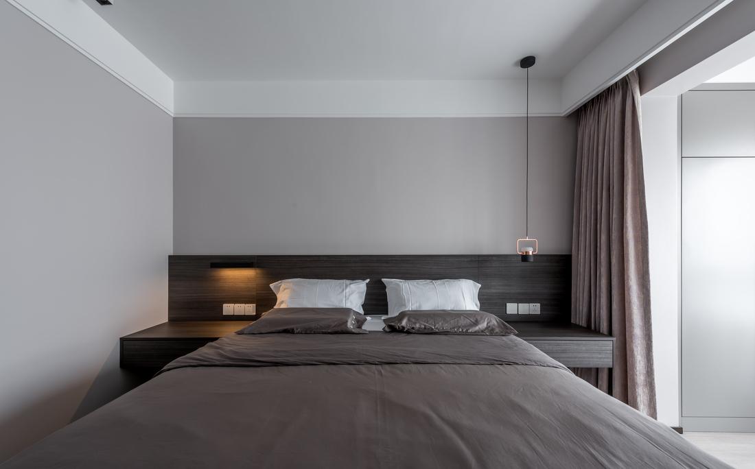 平层住宅的清澈静谧空间设计丨格物设计-20