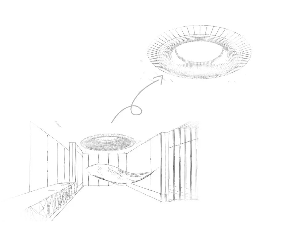   明德设计丨无锡招商雍荣府售楼部  室内设计  丨中国无锡-24
