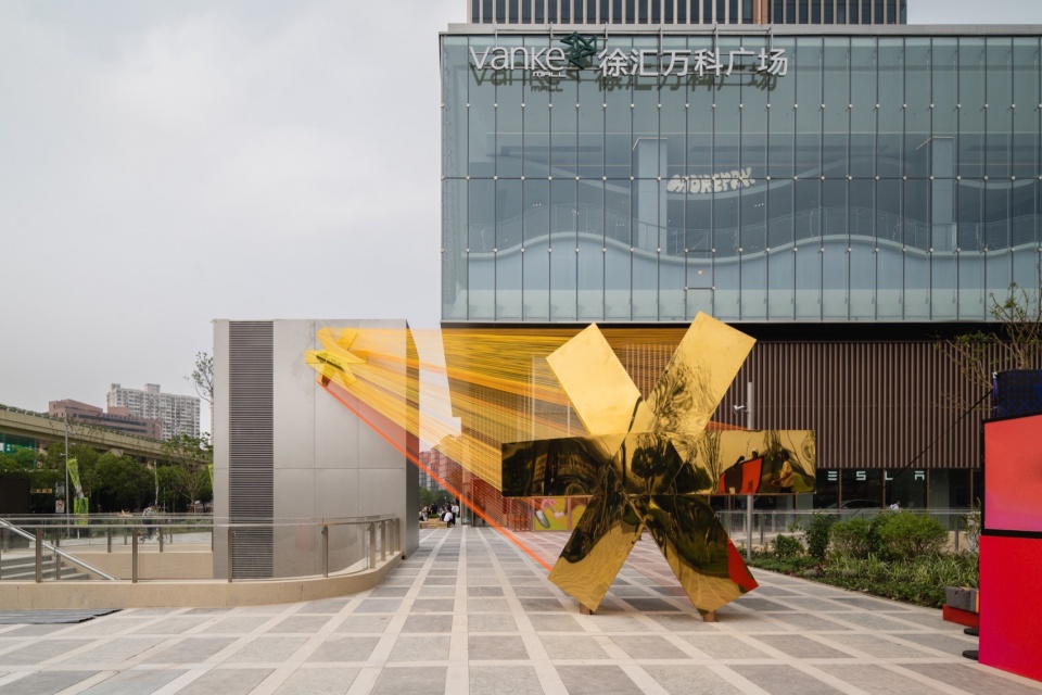 旋膜廊桥和六角金星丨中国上海丨众建筑,众建筑&友谊万岁-18