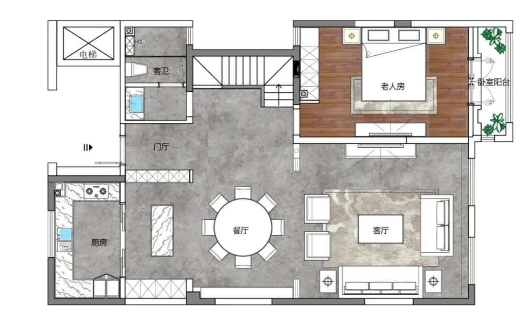 绛红之韵，山水之境——现代中式家居设计新诠释-18