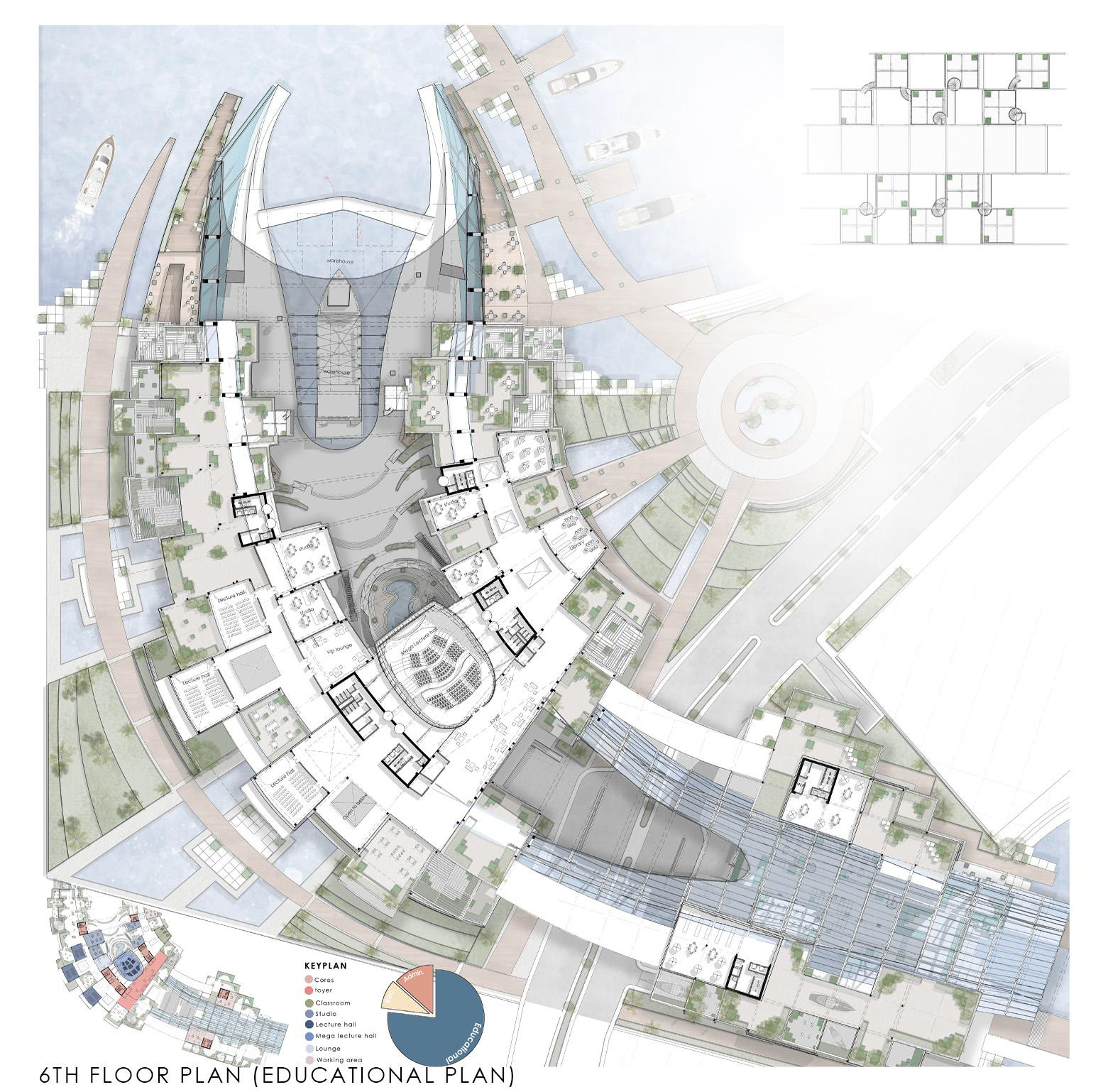 科技馆建筑丨埃及亚历山大-29