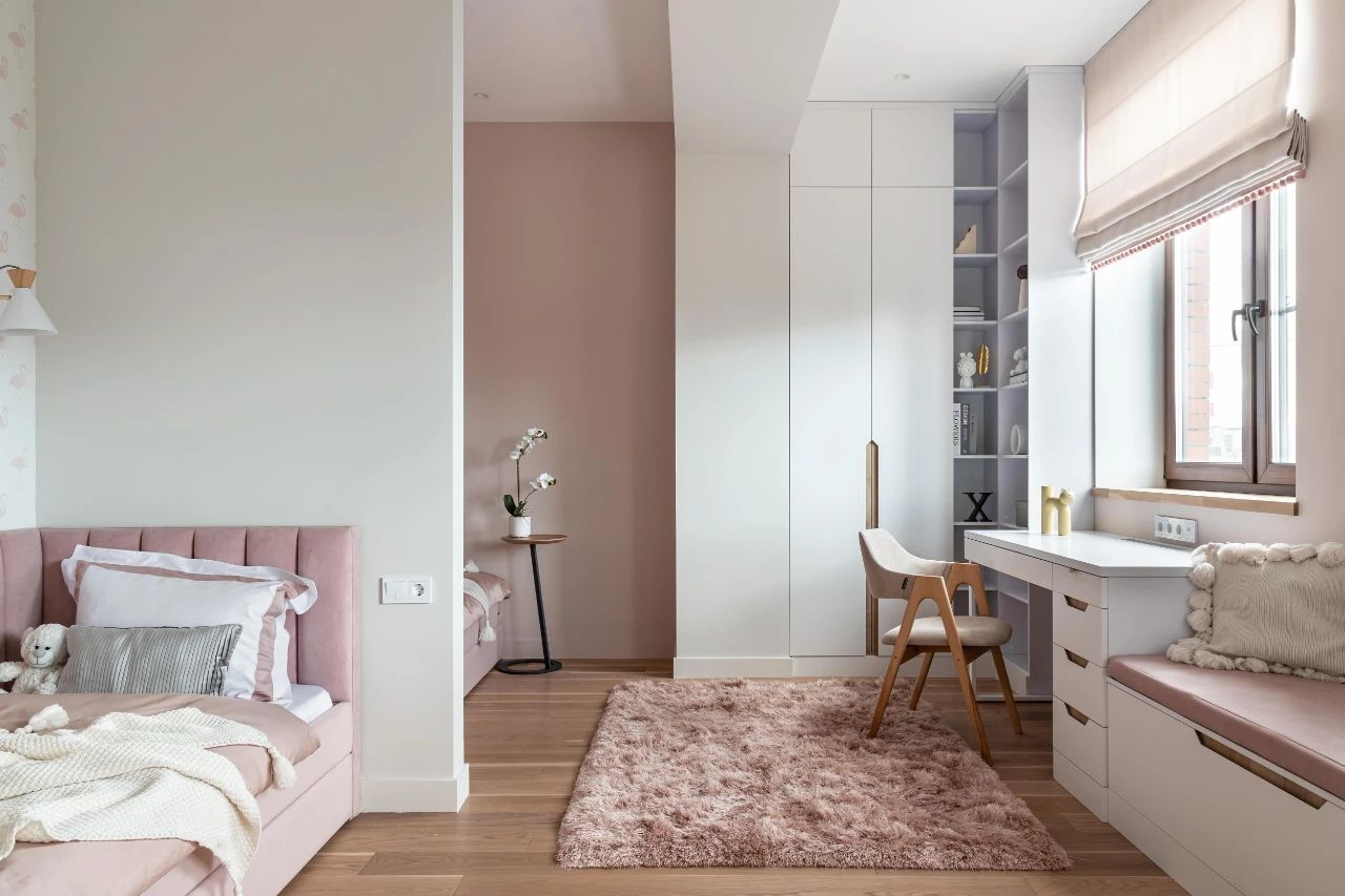 五口之家 160㎡明亮温馨空间设计丨投稿-13