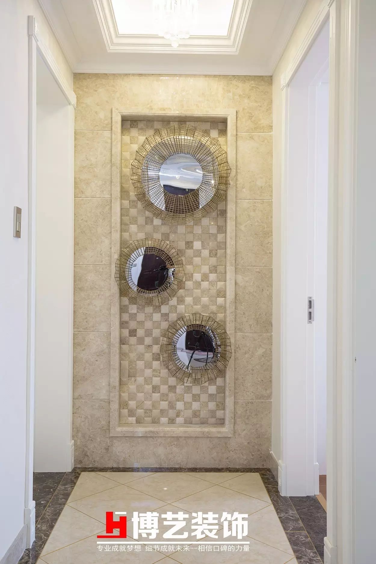 《镜中花》欧式新古典浪漫空间设计-37