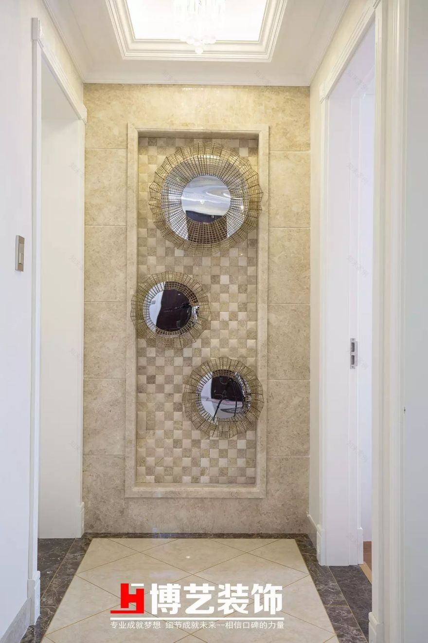 《镜中花》欧式新古典浪漫空间设计-37