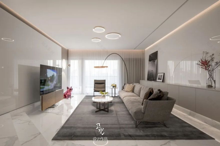 安境雪落下的声音,金黛素心物境·意境·心境丨卫观国际设计-18