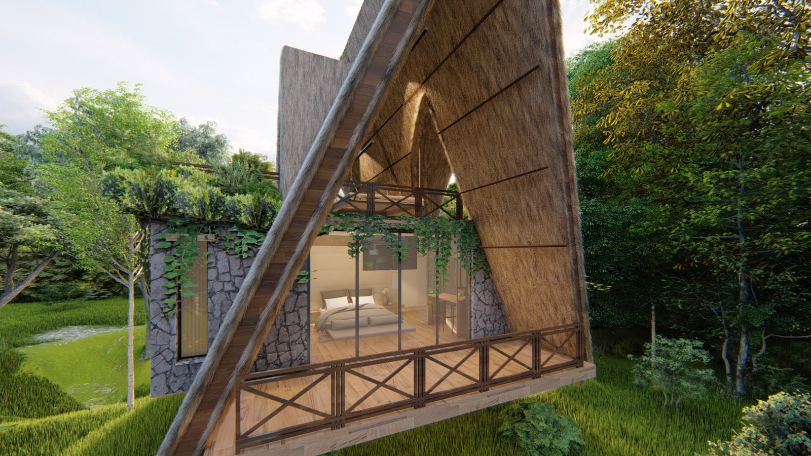 Ecohotel Cabins Design-2