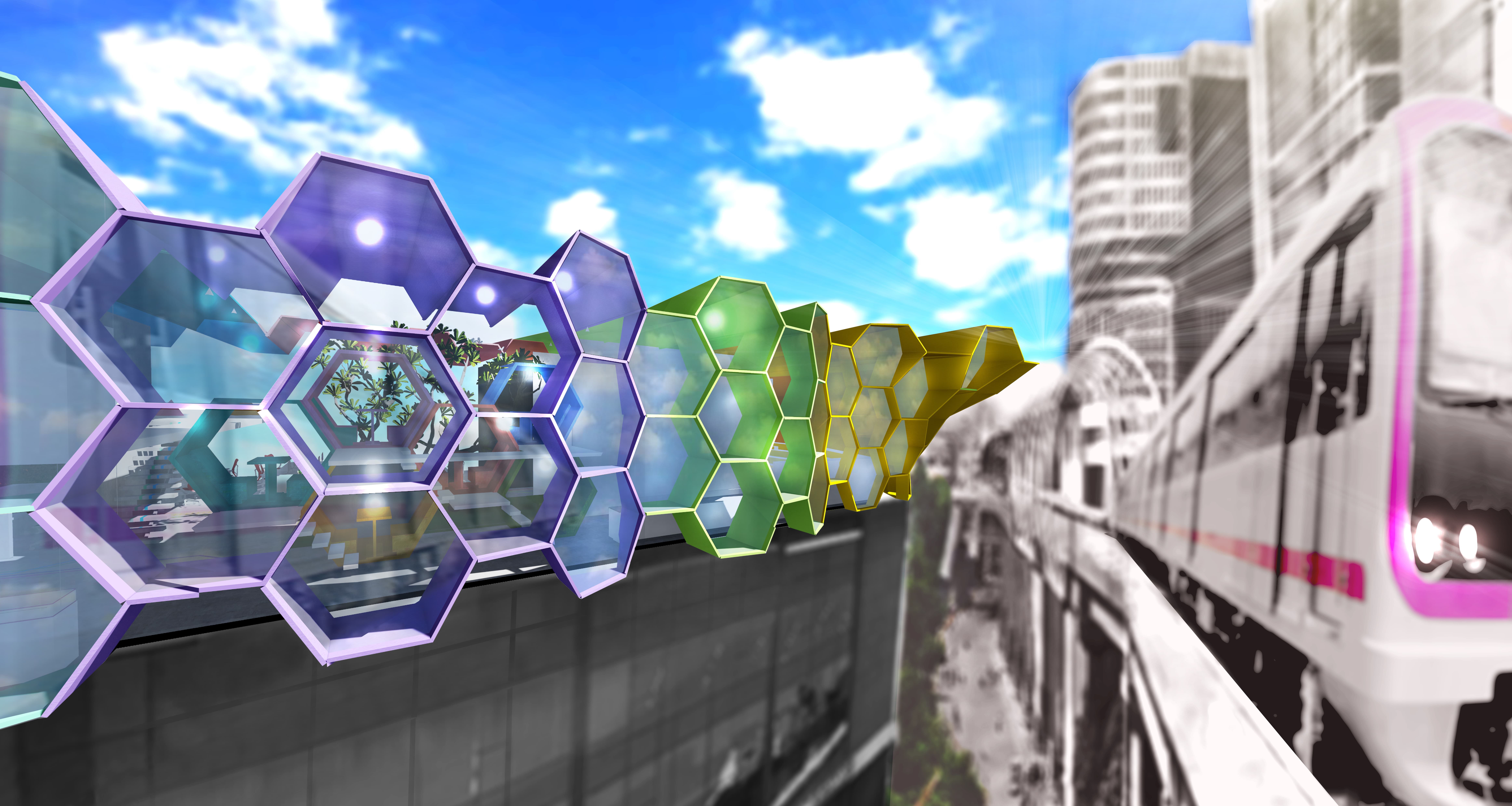 智能办公室设计，绿色与科技的完美融合-28