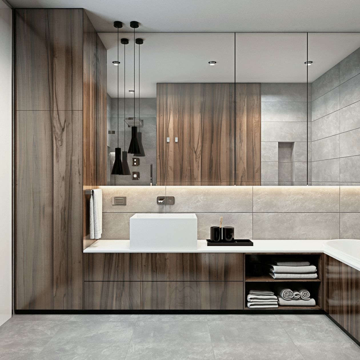 高级灰++ 高级黑 | 打造魅力奢华空间-52