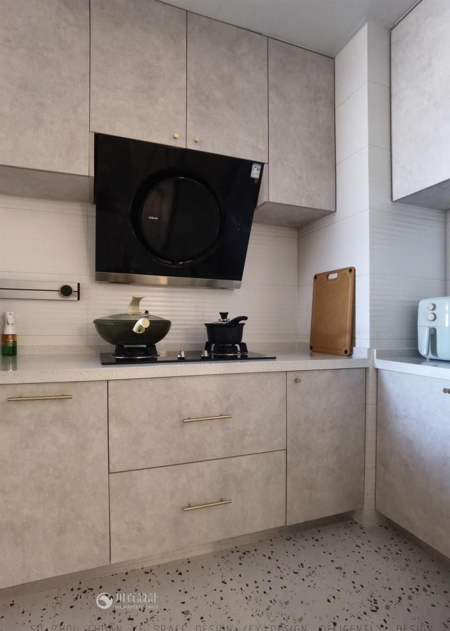 奶白木色极简平层-24