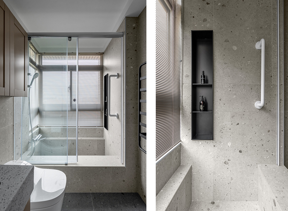 家装设计案例鉴赏——现代风柔淡恬适居所 -15