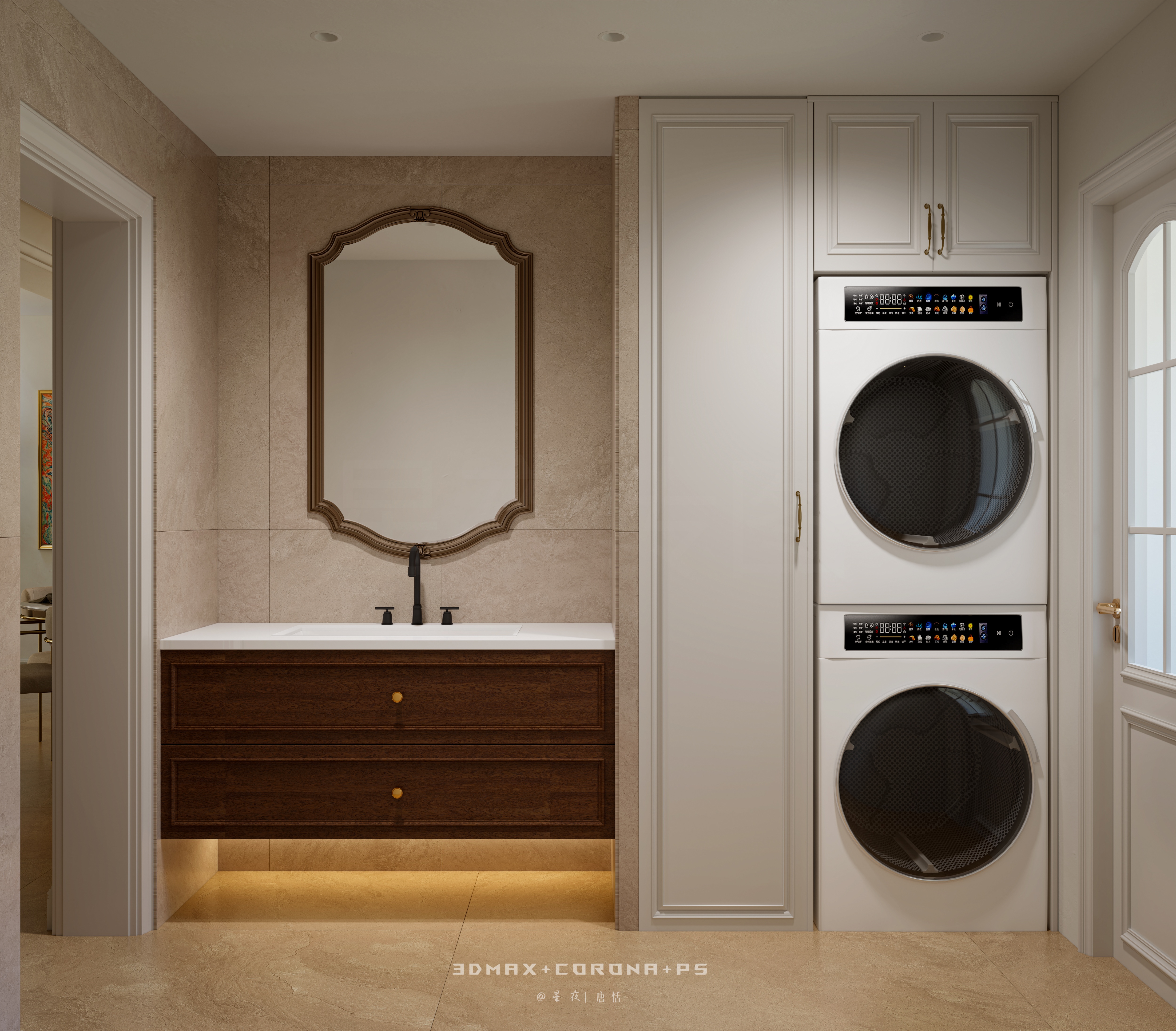 南法暖阳入宅 法式风家装效果图・温柔质感-2