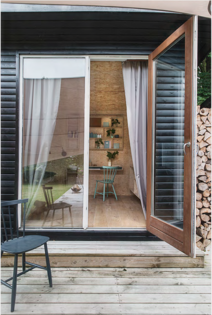 丹麦海滩凉亭 RUM4 改造 诠释现代色彩美学-12