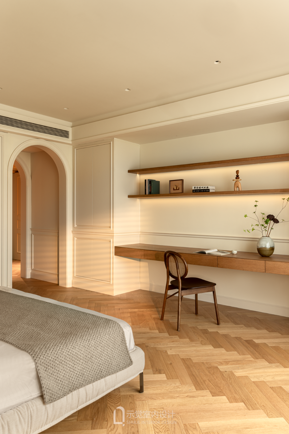 示觉设计|250㎡中海紫御豪庭，绿影泊心，拱廊叙事-55