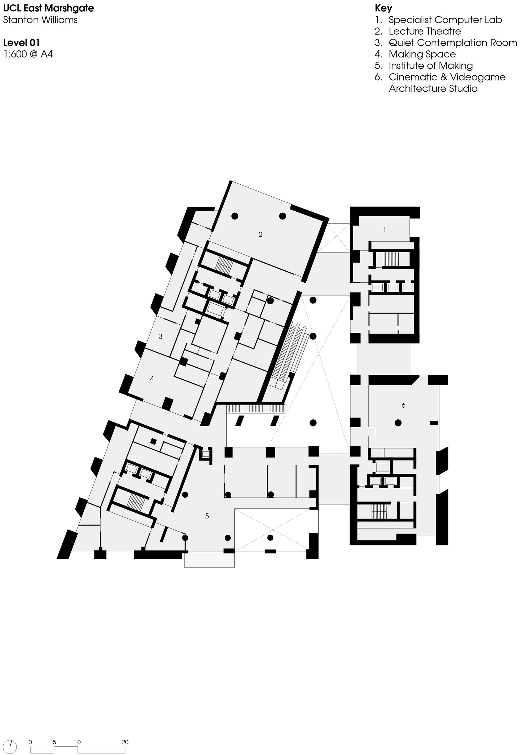 伦敦大学学院Marshgate大楼丨英国伦敦丨Stanton Williams-108