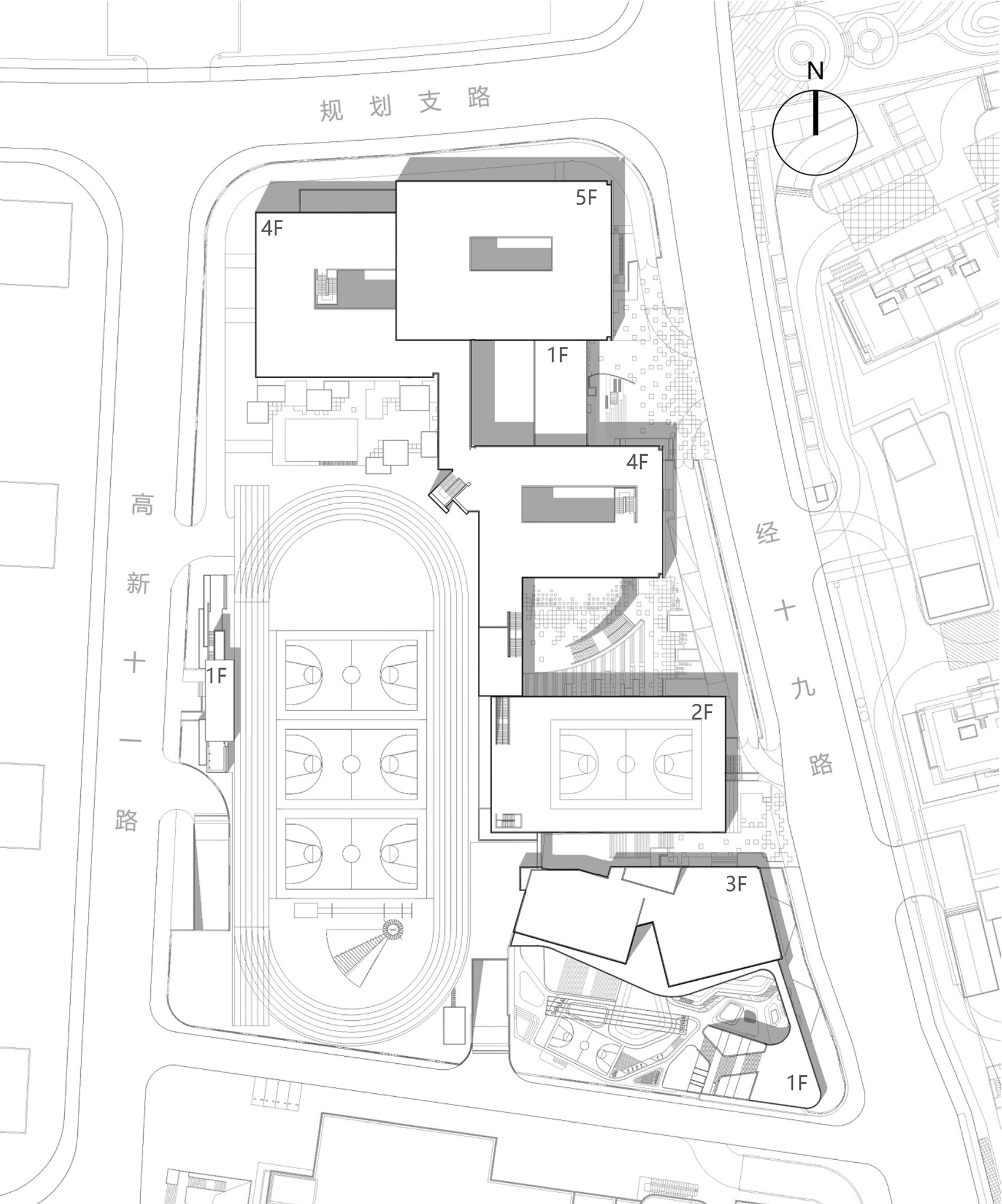 杭州师范大学附属竞潮小学及幼儿园丨中国杭州丨UA尤安设计-8