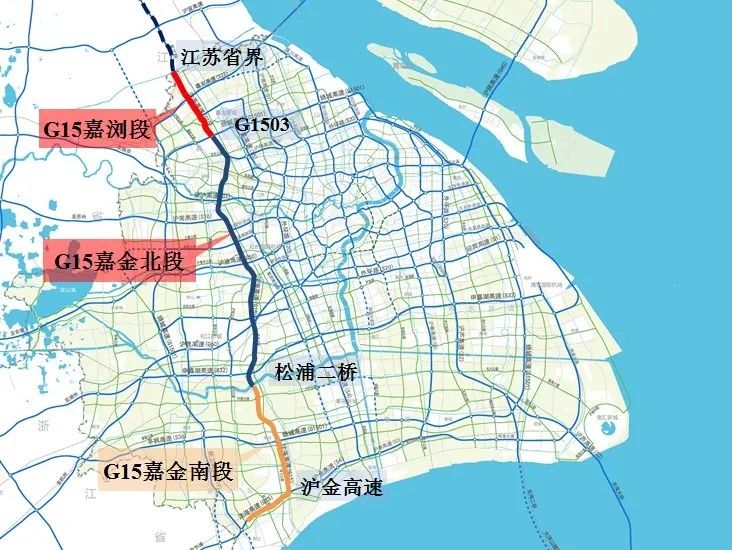 沪苏交通要道再升级 G15 嘉浏段实施拓宽改建-3