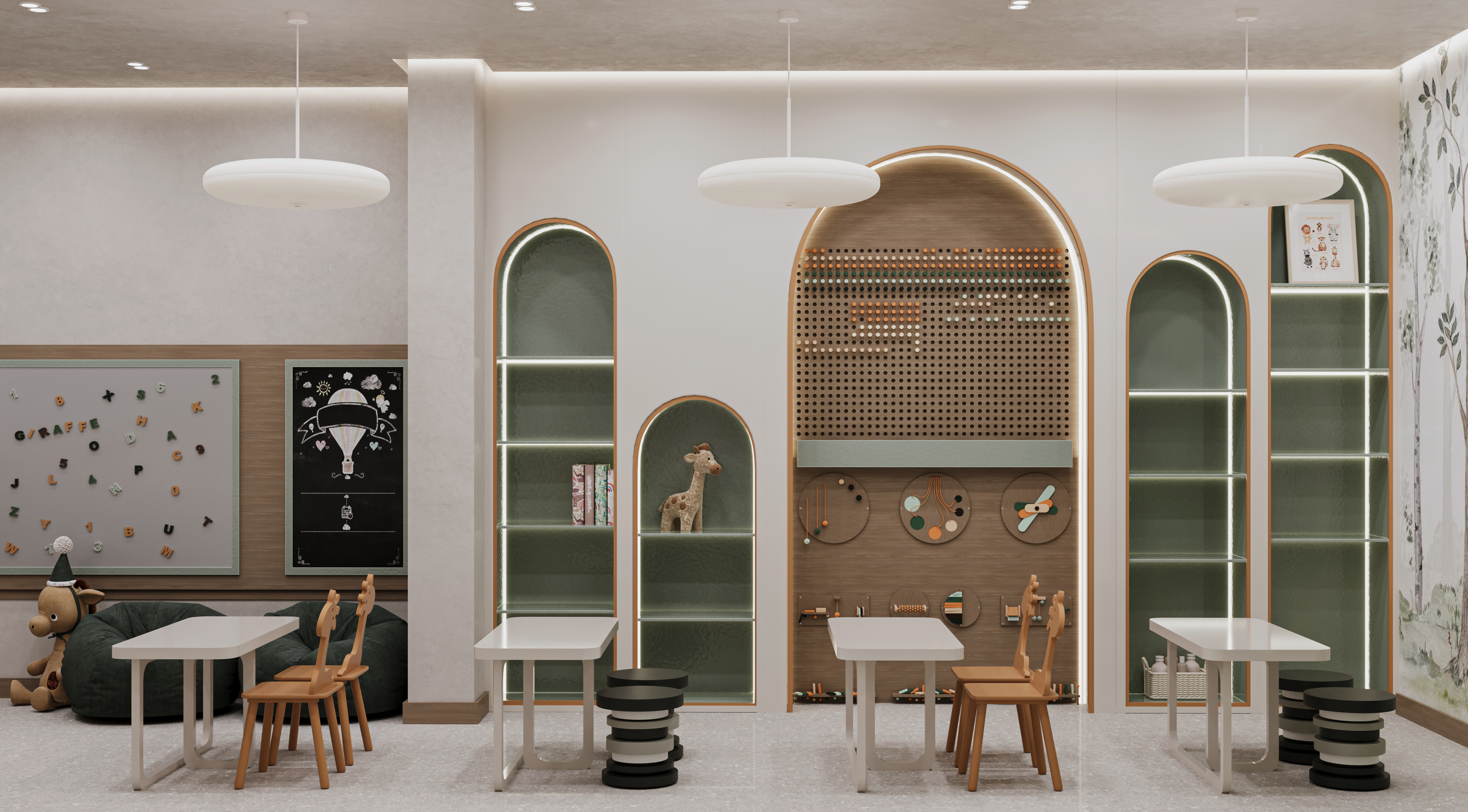 Jungle幼儿园班级空间-16