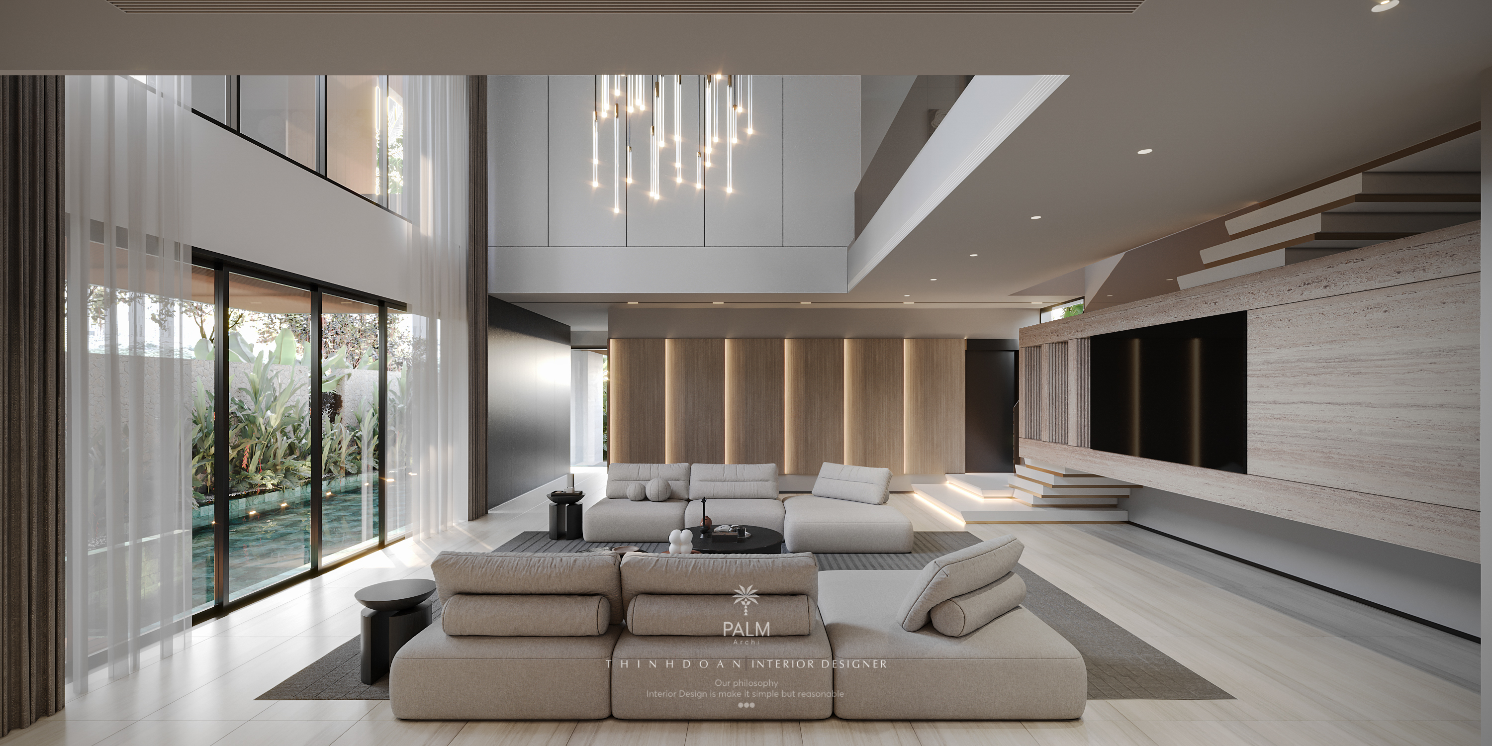 阳光别墅豪宅丨Palm Archi-17
