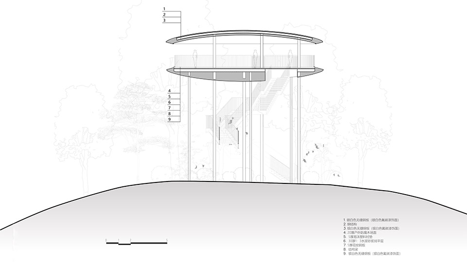 重庆明月湖景观塔丨中国重庆丨gad杰地设计-65