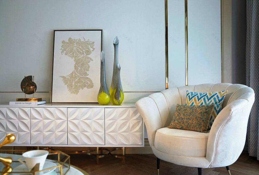 95㎡山东青岛中洲控股样板间设计-7