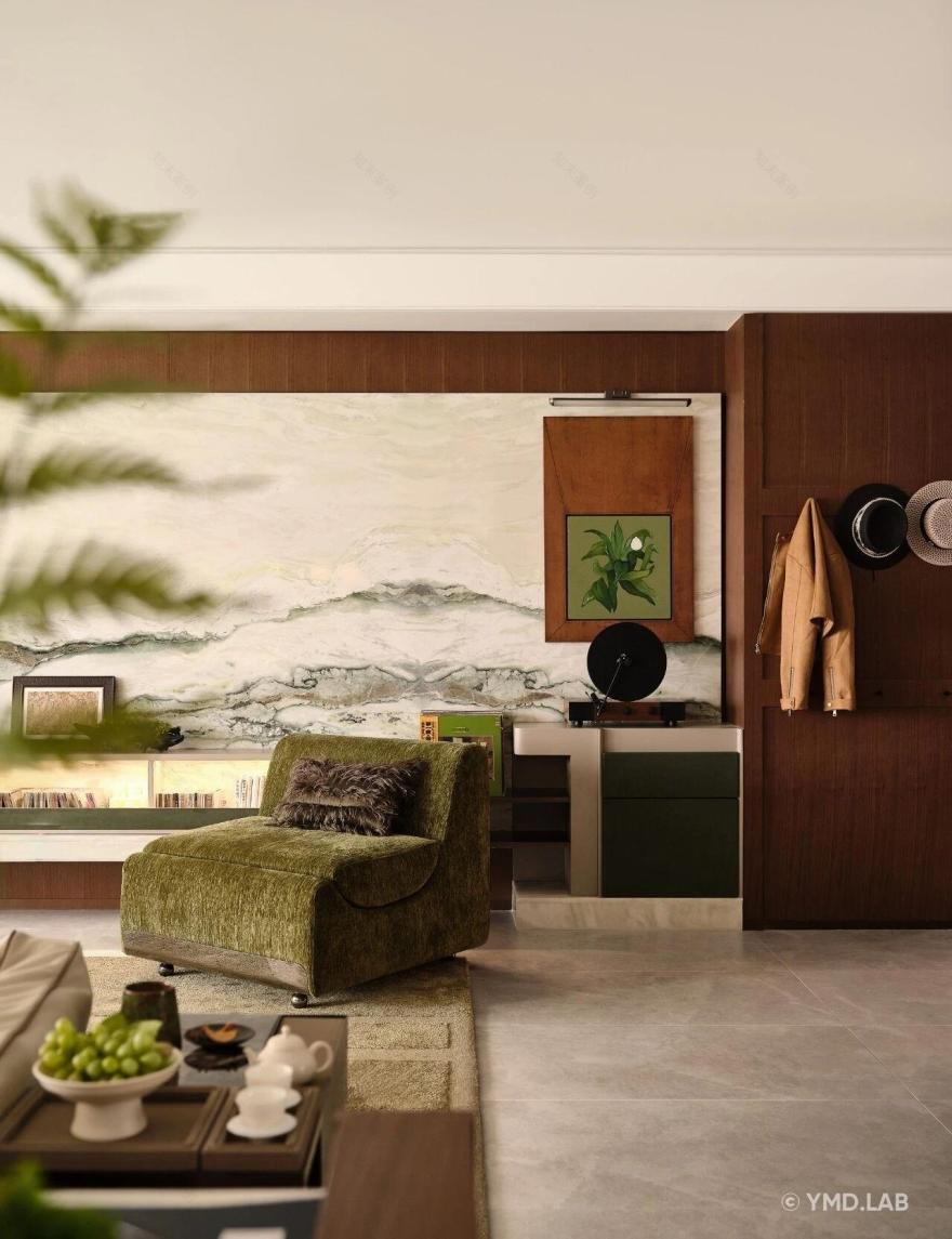 岳蒙设计 · 静默的诗意 在中古风的家里找到治愈感-11