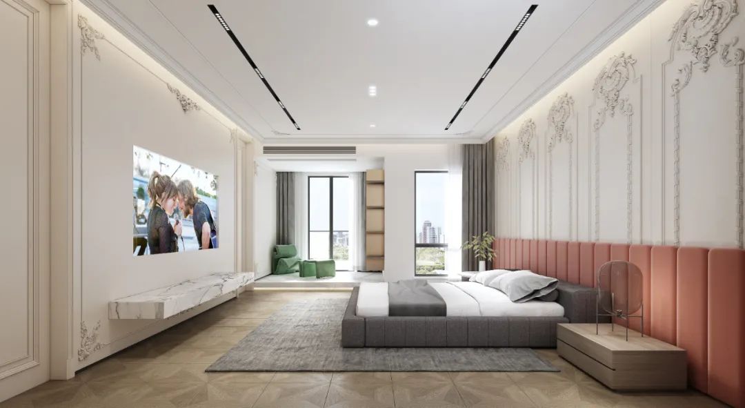 金色蓝庭 | 古典与现代的平衡美学-40