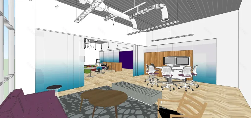 PP创意办公室翻新丨Berliner Architects-53