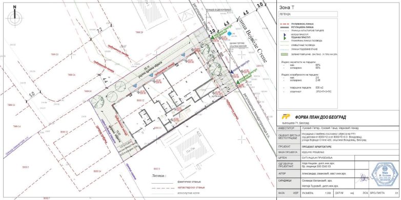 伏伊伏德·斯特普街住宅商业建筑项目丨贝尔格莱德丨Forma Plan-35