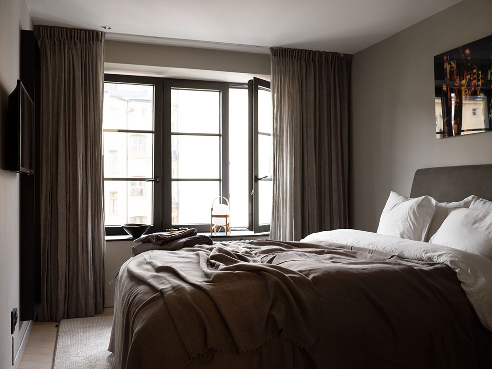 斯德哥尔摩时尚现代复式公寓设计-10