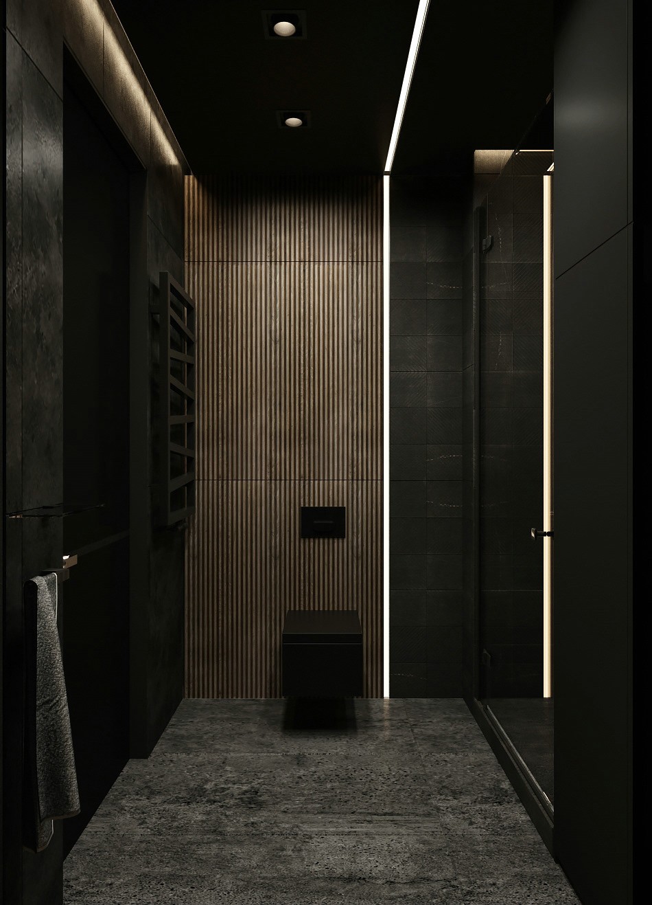 黑色炫酷家居风，猛男的最爱-24