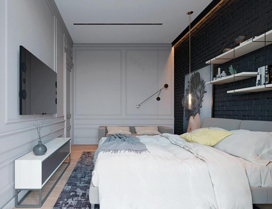 极简精致,灰色调打造舒适生活空间-36