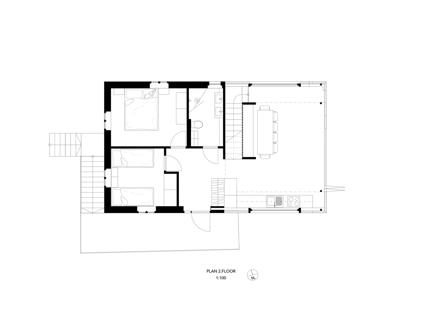 挪威 Henningsvær 海滨住宅丨SKAARA Arkitekter AS-16