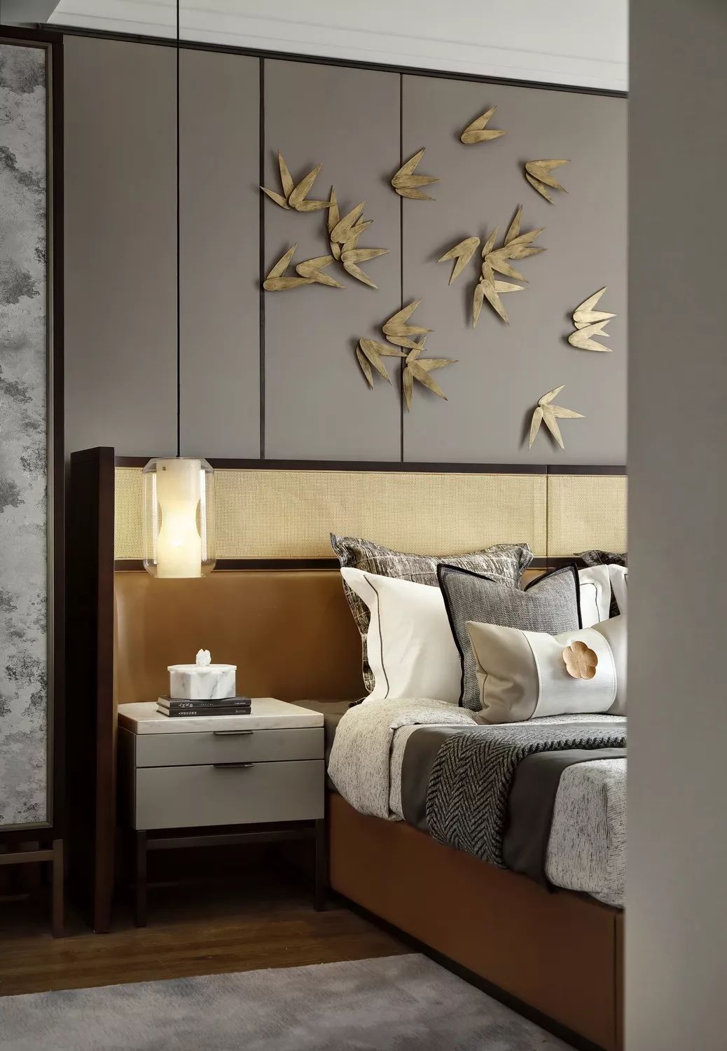 融创东莞黄江晨熙花园现代中式住宅样板房-22