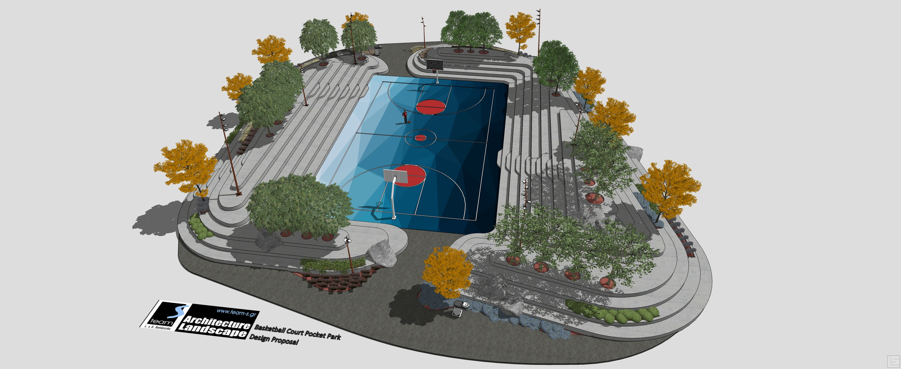 雅典景观设计提案丨希腊雅典-15