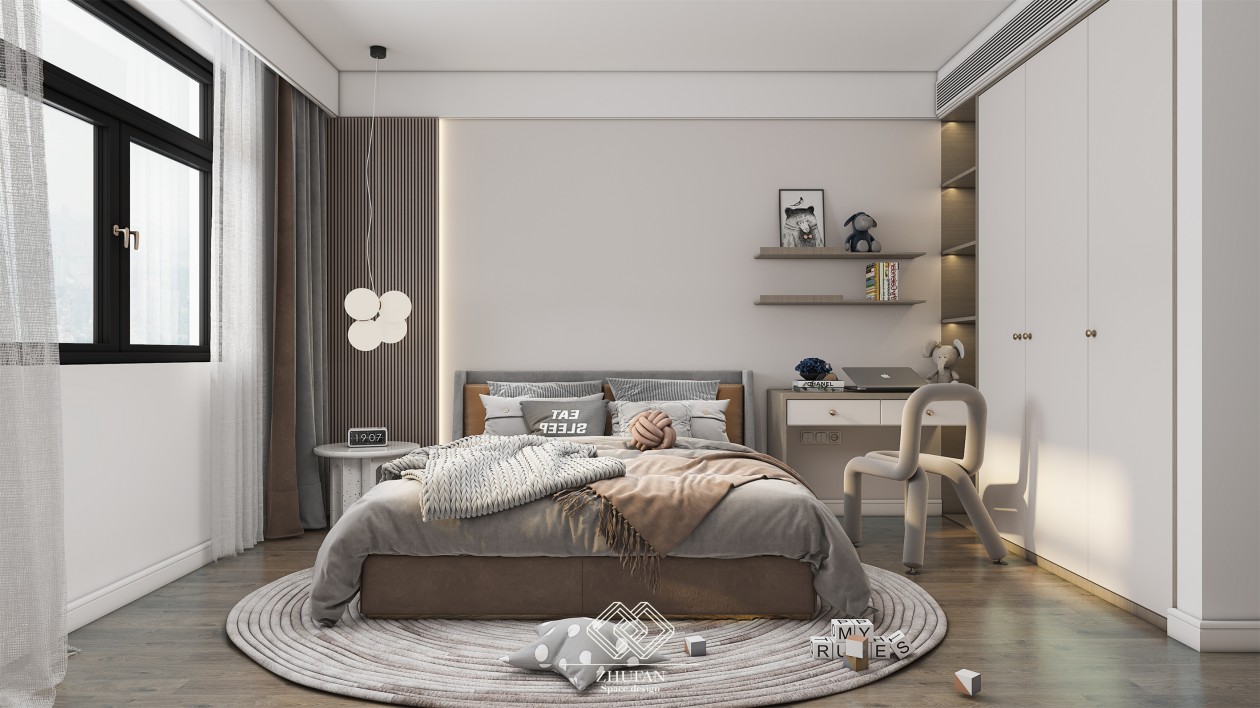 信旺华府骏苑 | 160平"大室"所趋的简约风！-9