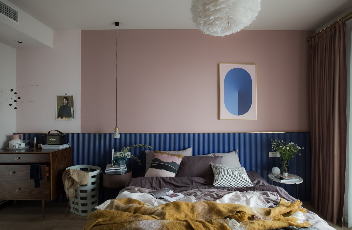 Captivating Pink, Blue And Green Interiors-16