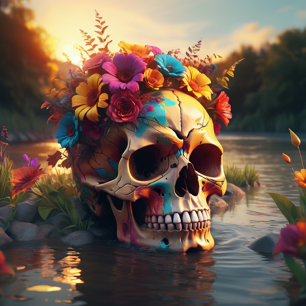 头骨·日出·河流·颜色丨Öskar Design-10