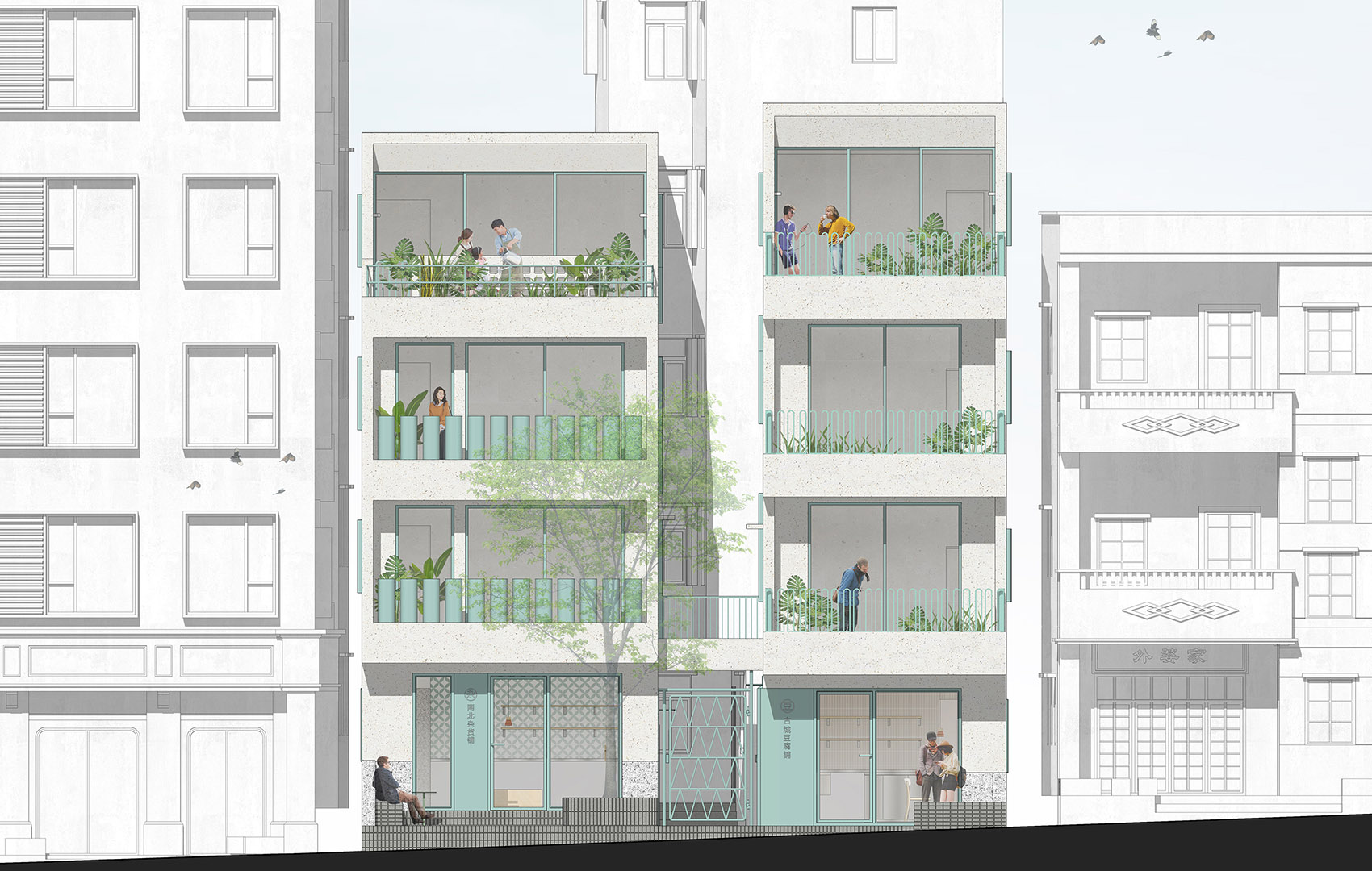 南头古城双子楼改造丨中国深圳丨一十一建筑-37