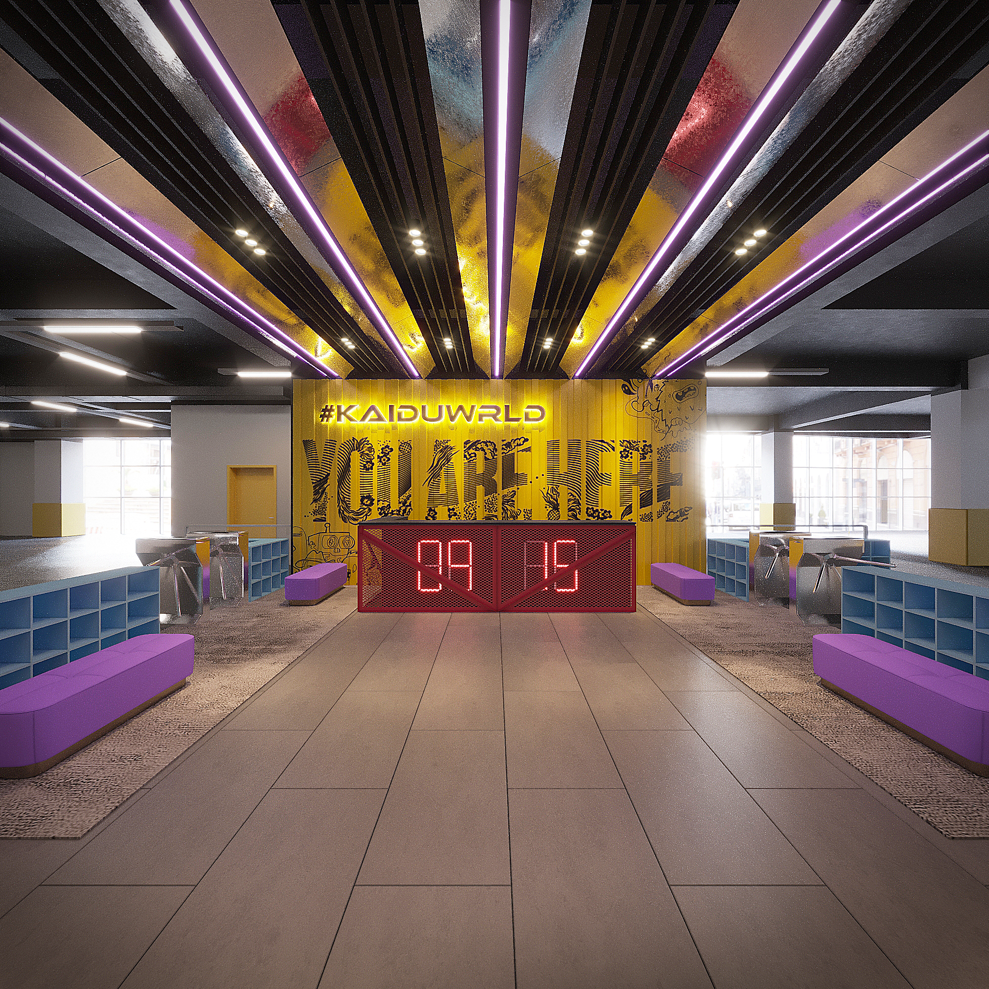 KIDS INDOOR PLAYGROUND LOBBY DESIGN-2