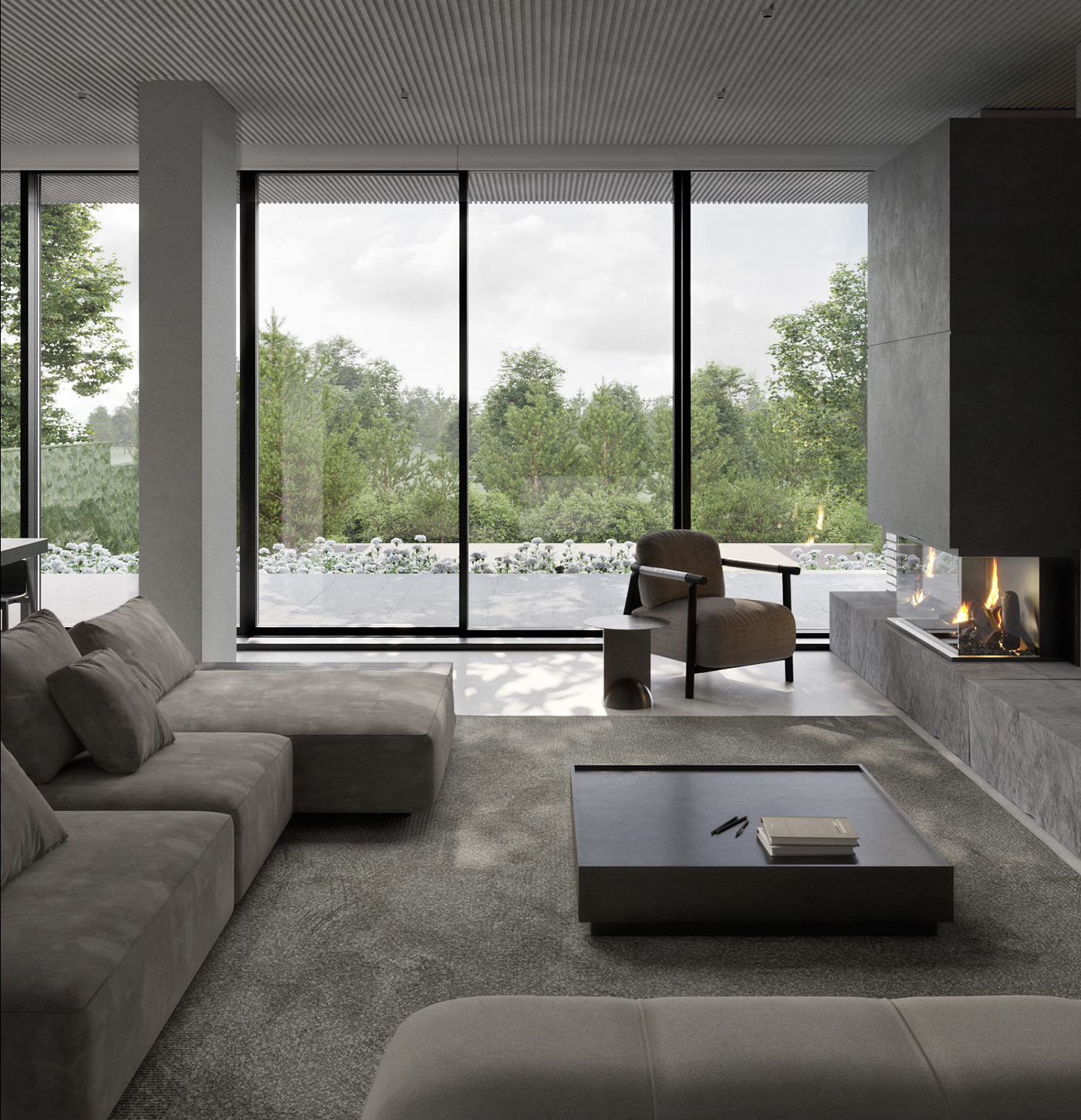 莫斯科地区现代乡村住宅丨俄罗斯莫斯科丨我们的办公室-10