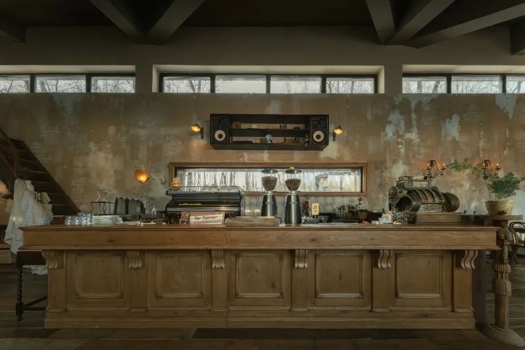 黑松果coffee& pizza丨中国长春丨杨光空间设计工作室-6
